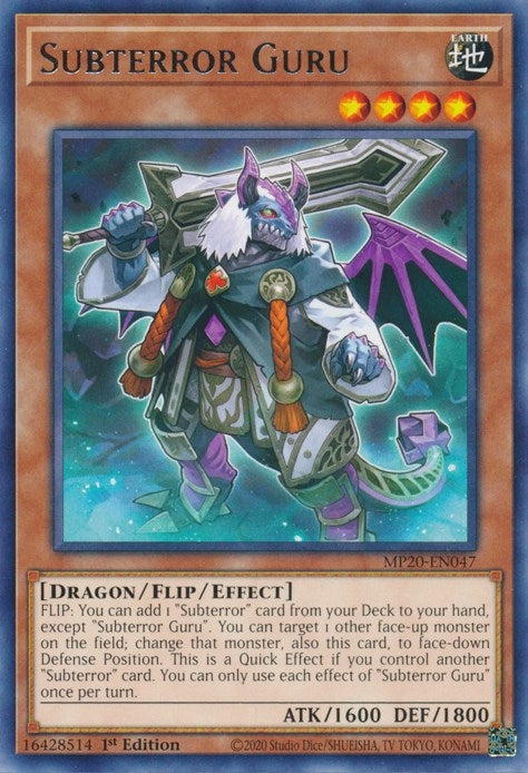 Subterror Guru (MP20-EN047) [MP20]