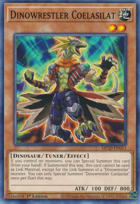 Dinowrestler Coelasilat (MP20-EN053) [MP20]