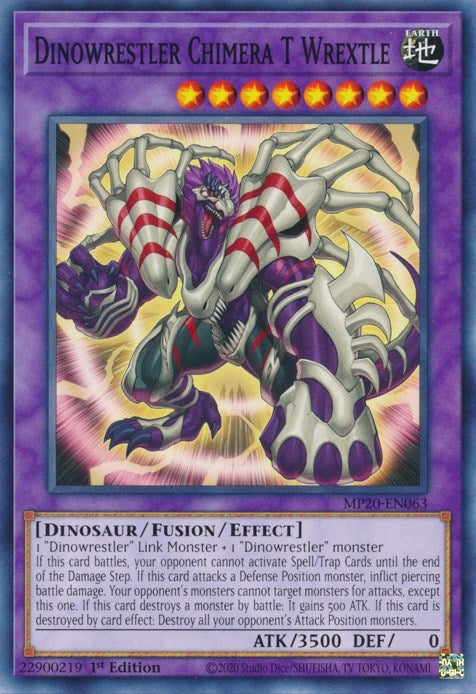 Dinowrestler Chimera T Wrextle (MP20-EN063) [MP20]
