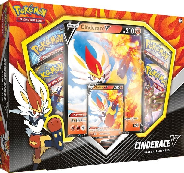 Galar Partners Box Cinderace V [SWSH01]