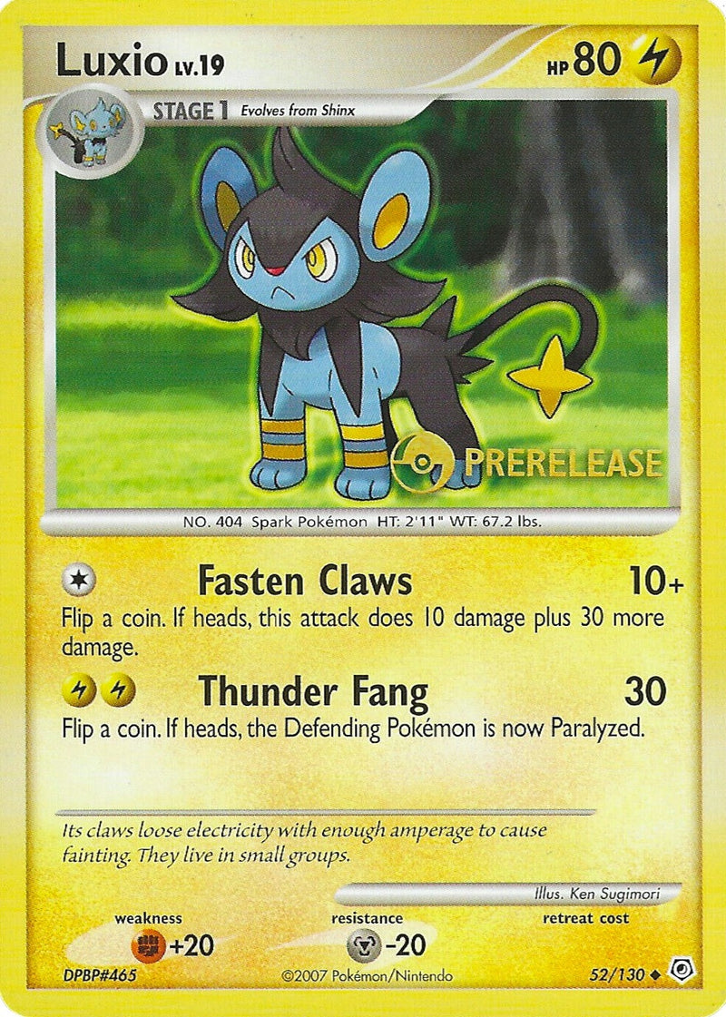 Luxio 52 130 Prerelease (52/130) [PR]