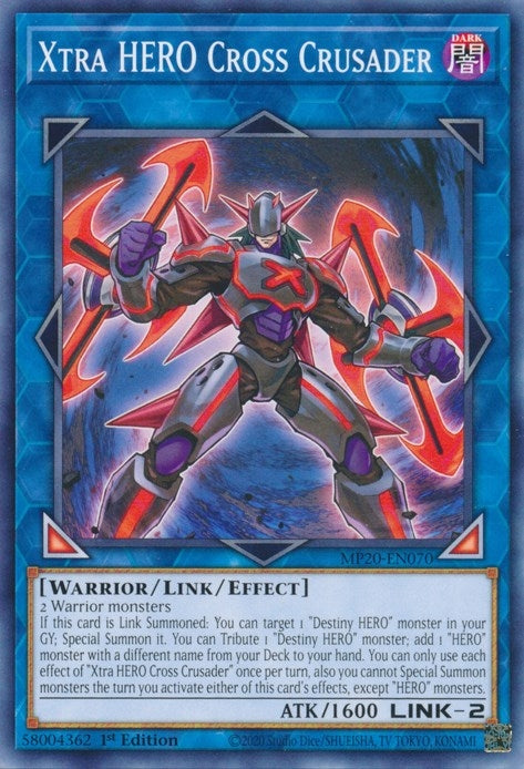Xtra HERO Cross Crusader (MP20-EN070) [MP20]