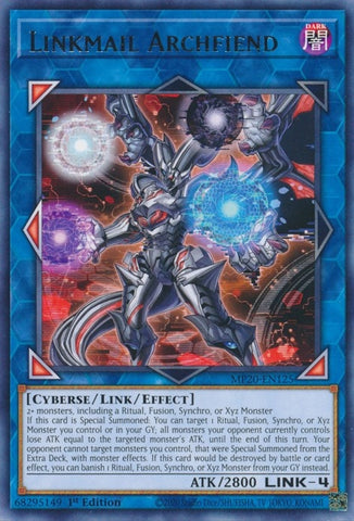 Linkmail Archfiend (MP20-EN125) [MP20]