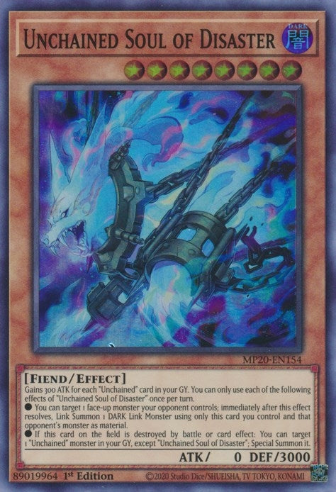 Unchained Soul of Disaster (MP20-EN154) [MP20]