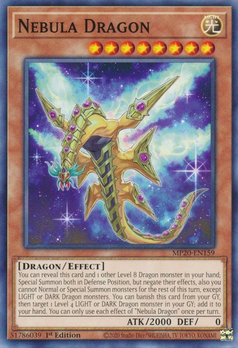 Nebula Dragon (MP20-EN159) [MP20]