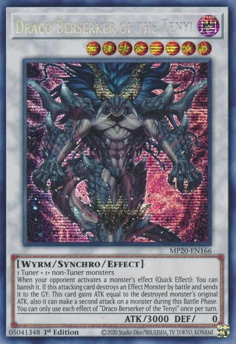 Draco Berserker of the Tenyi (MP20-EN166) [MP20]