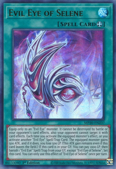 Evil Eye of Selene (MP20-EN237) [MP20]