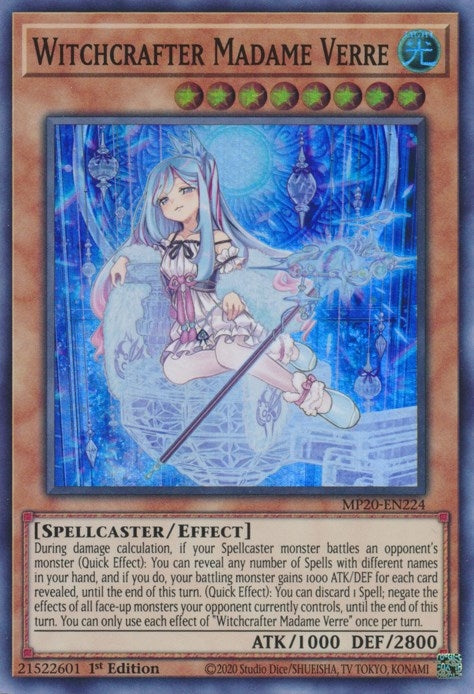 Witchcrafter Madame Verre (MP20-EN224) [MP20]