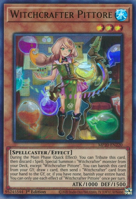 Witchcrafter Pittore (MP20-EN220) [MP20]