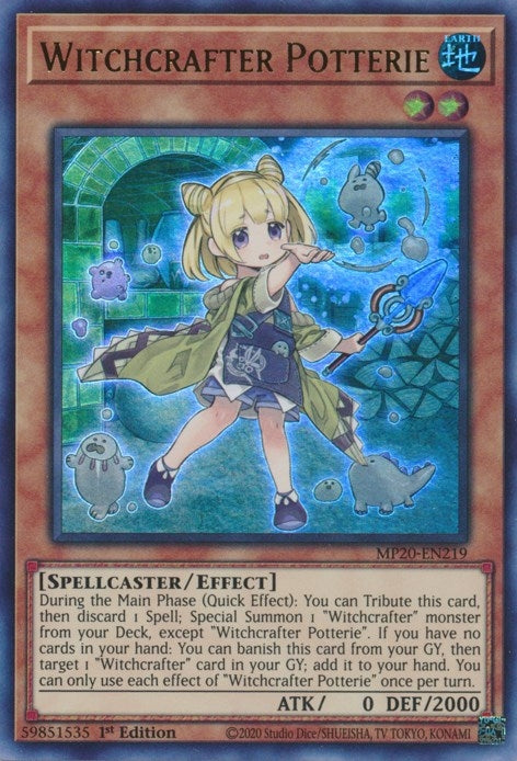 Witchcrafter Potterie (MP20-EN219) [MP20]