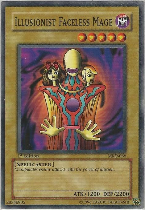 Illusionist Faceless Mage (MRD-068) [MRD]