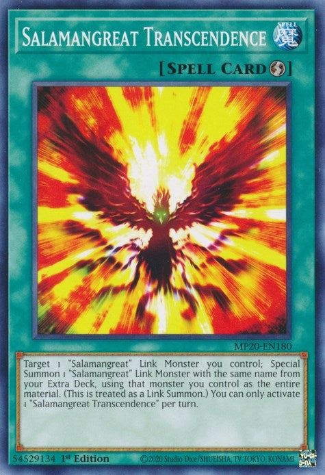 Salamangreat Transcendence (MP20-EN180) [MP20]
