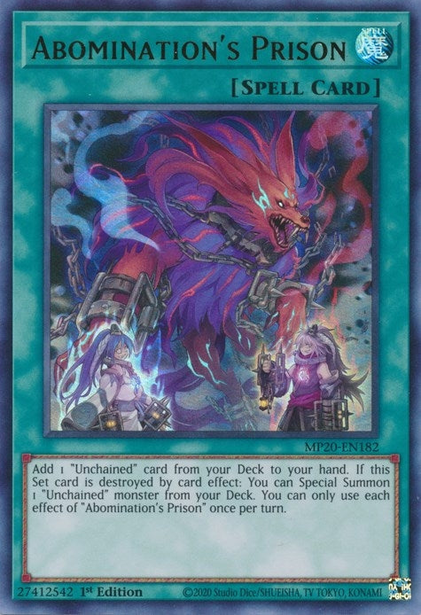 Abominations Prison (MP20-EN182) [MP20]