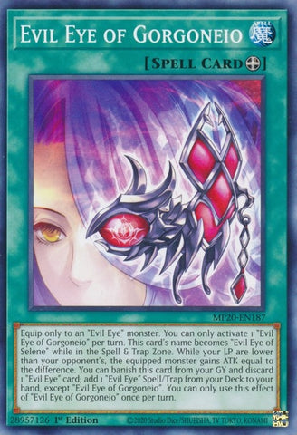 Evil Eye of Gorgoneio (MP20-EN187) [MP20]