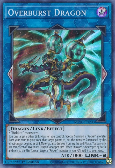 Overburst Dragon (MP20-EN200) [MP20]
