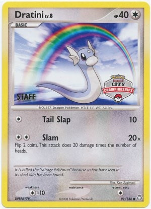 Dratini 91 146 City Championships Staff (091/146) [PR]