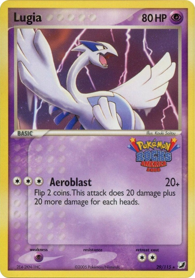 Lugia 29 115 Pokemon Rocks America (029/115) [MCAP]