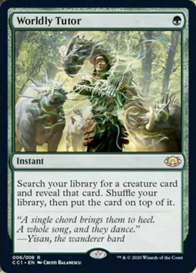Worldly Tutor (6) [CC1]