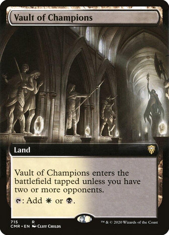 Vault of Champions Extended Art (715) [CMR]