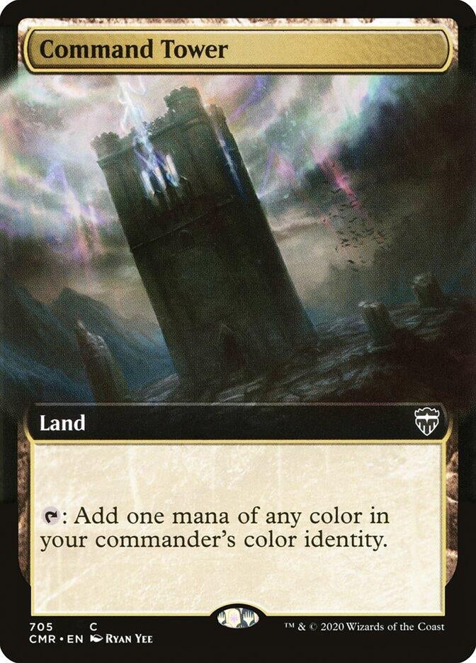 Command Tower Extended Art (705) [CMR]