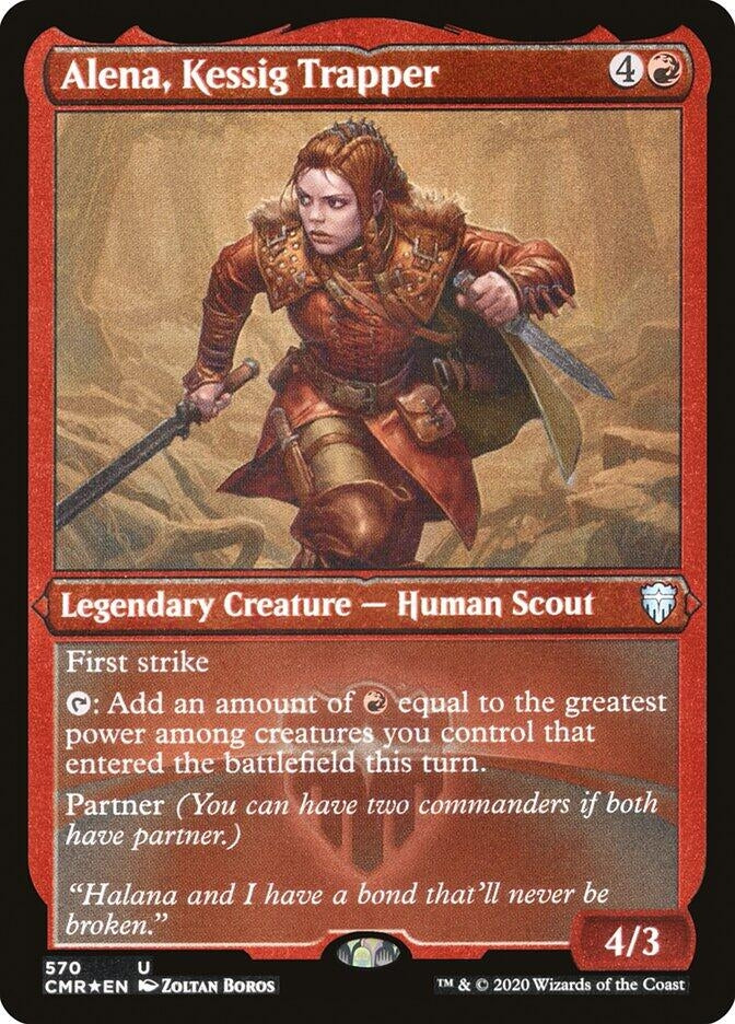 Alena Kessig Trapper Foil Etched (570) [CMR]