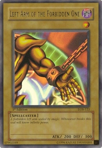 Left Arm of the Forbidden One (LOB-123) [LOB]