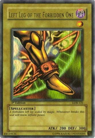 Left Leg of the Forbidden One (LOB-121) [LOB]