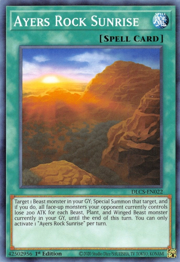 Ayers Rock Sunrise (DLCS-EN022) [DLCS]