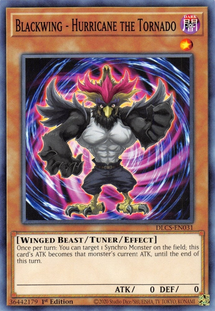 Blackwing Hurricane the Tornado (DLCS-EN031) [DLCS]