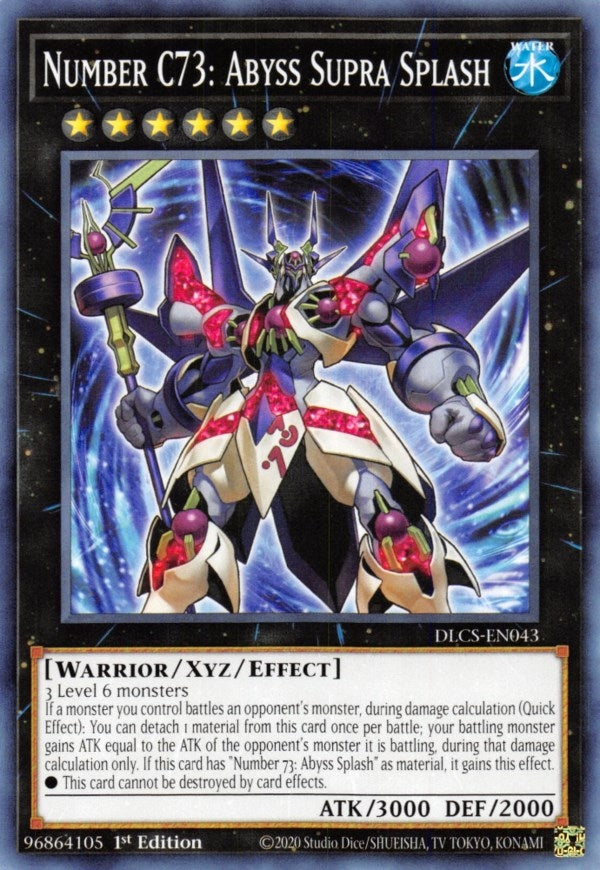 Number C73 Abyss Supra Splash (DLCS-EN043) [DLCS]