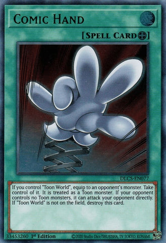 Comic Hand (DLCS-EN077) [DLCS]