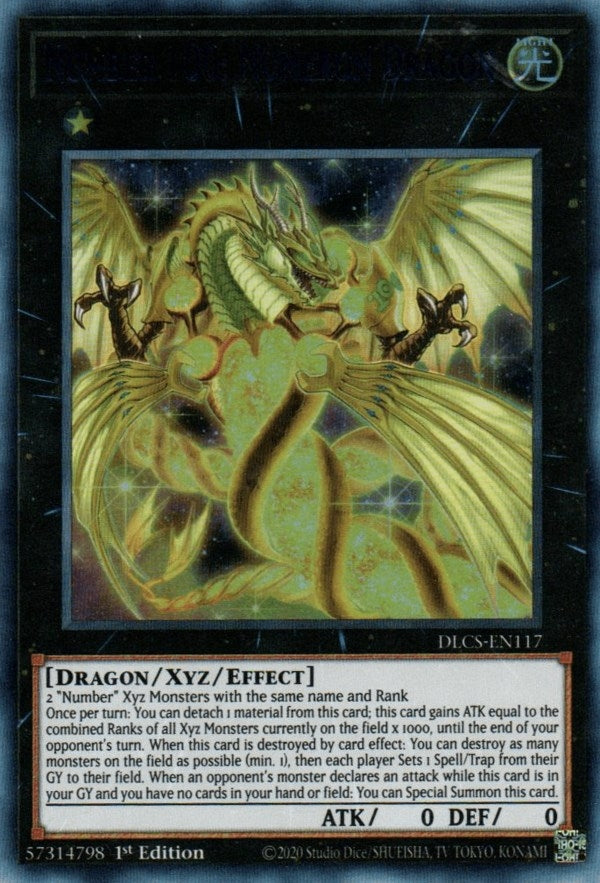 Number 100 Numeron Dragon (DLCS-EN117) [DLCS]