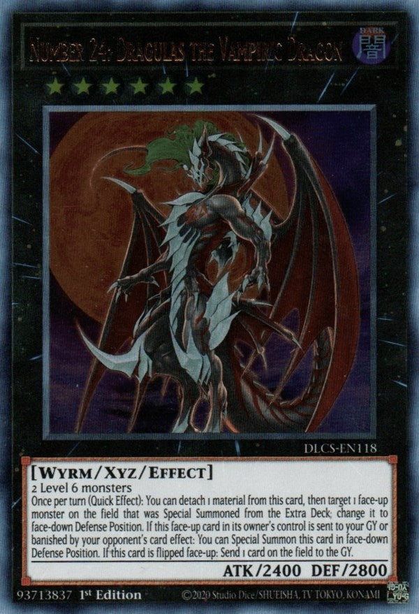 Number 24 Dragulas the Vampiric Dragon (DLCS-EN118) [DLCS]
