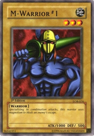 M Warrior 1 (LOB-076) [LOB]