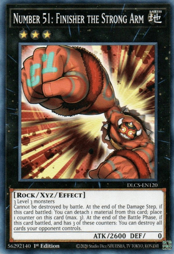 Number 51 Finisher the Strong Arm (DLCS-EN120) [DLCS]