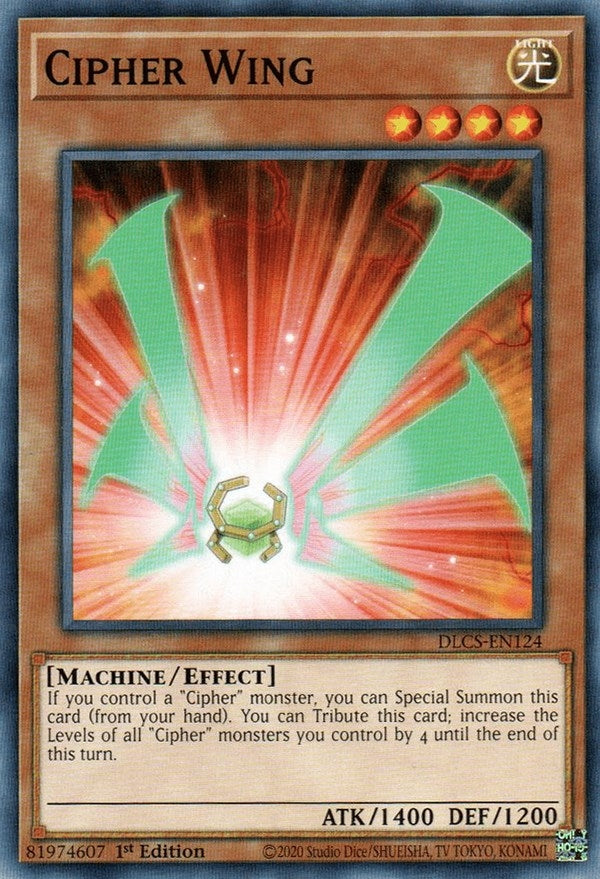 Cipher Wing (DLCS-EN124) [DLCS]
