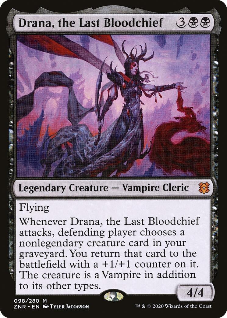 Drana the Last Bloodchief (98) [ZNR]