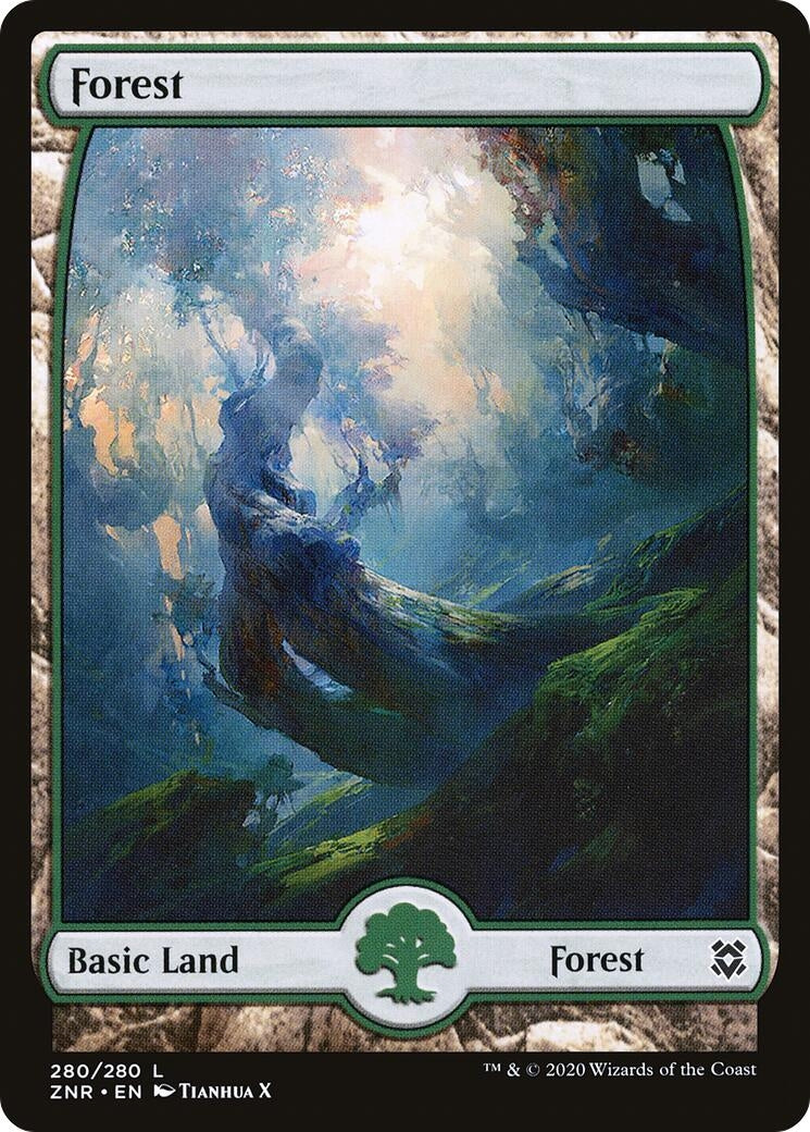 Forest 280 Full Art (280) [ZNR]
