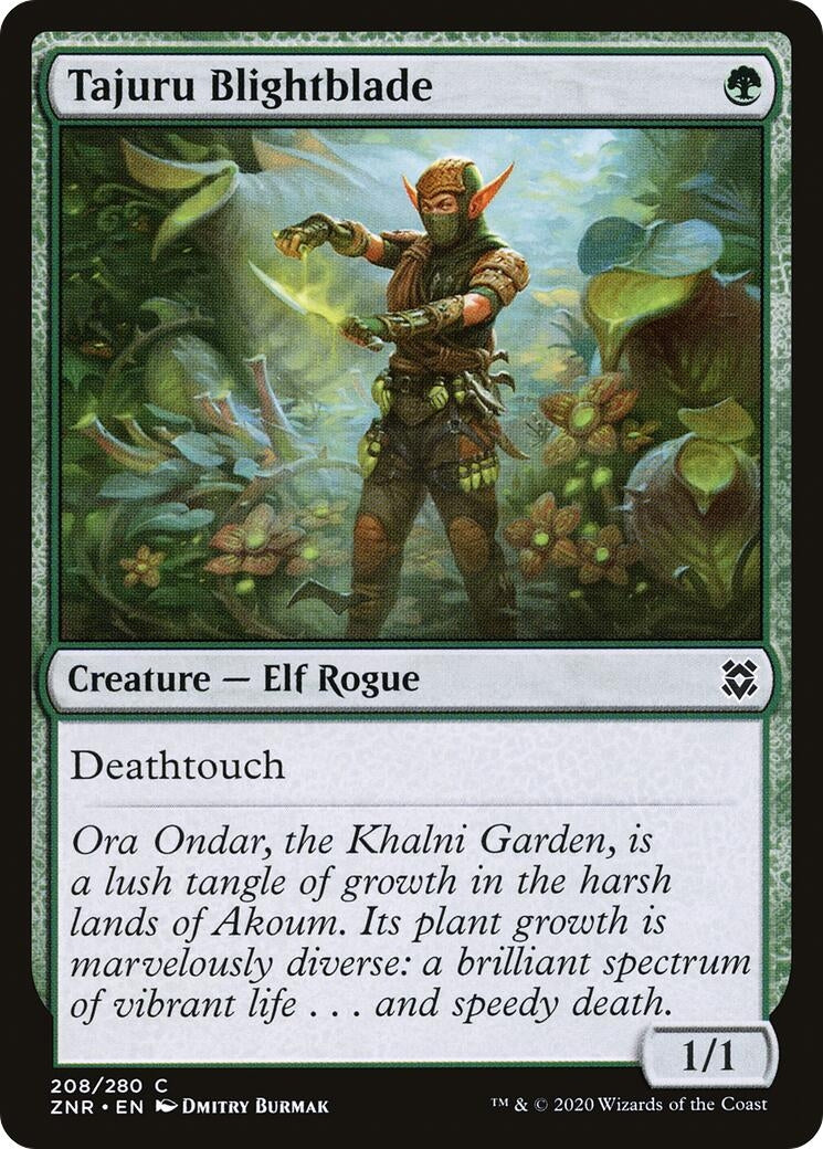 Tajuru Blightblade (208) [ZNR]