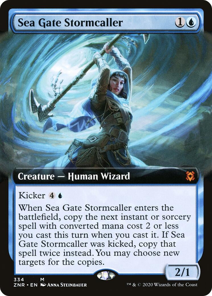 Sea Gate Stormcaller Extended Art (334) [ZNR]