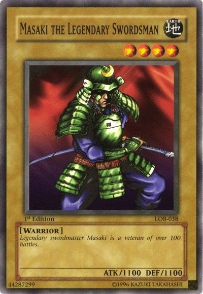 Masaki the Legendary Swordsman (LOB-038) [LOB]