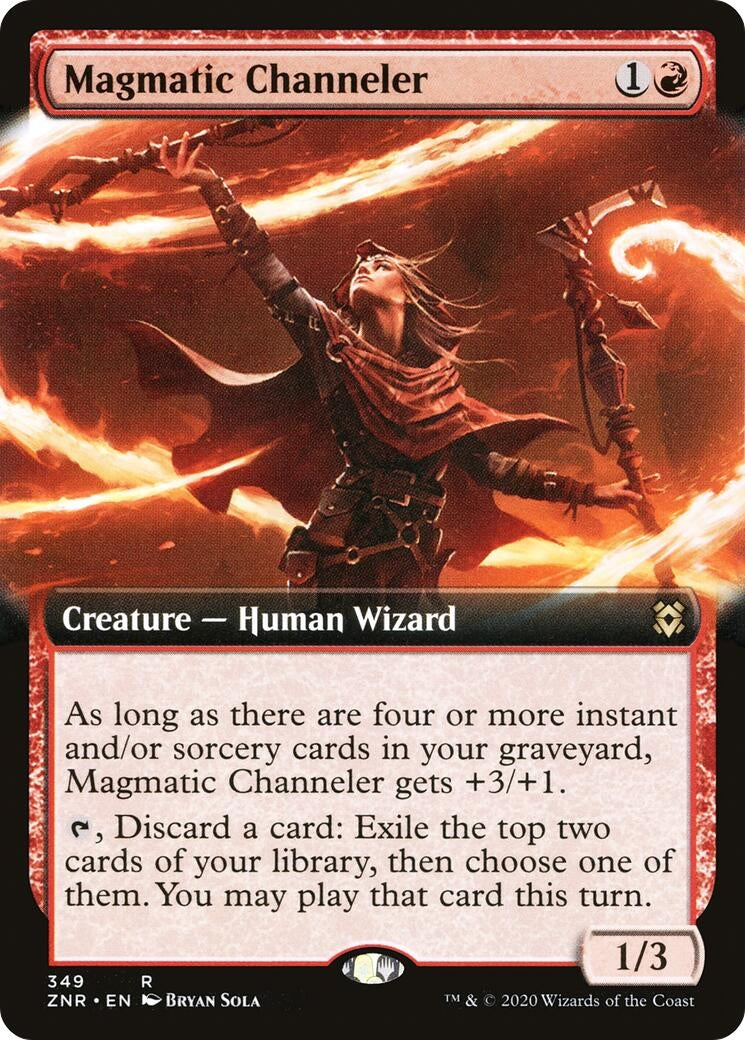 Magmatic Channeler Extended Art (349) [ZNR]