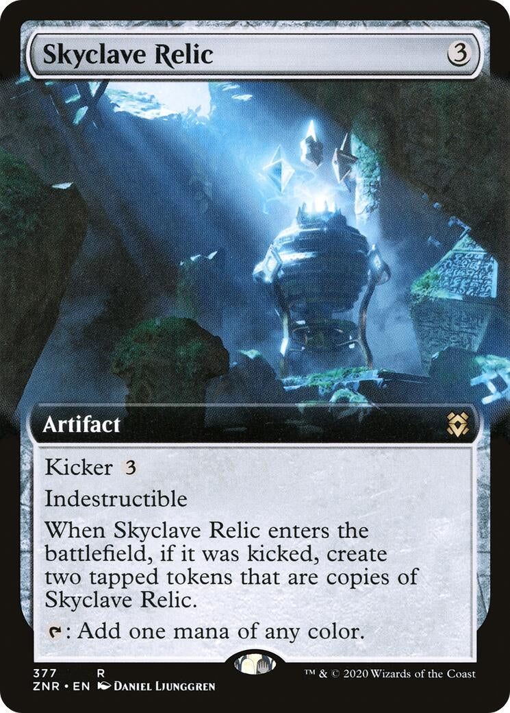 Skyclave Relic Extended Art (377) [ZNR]