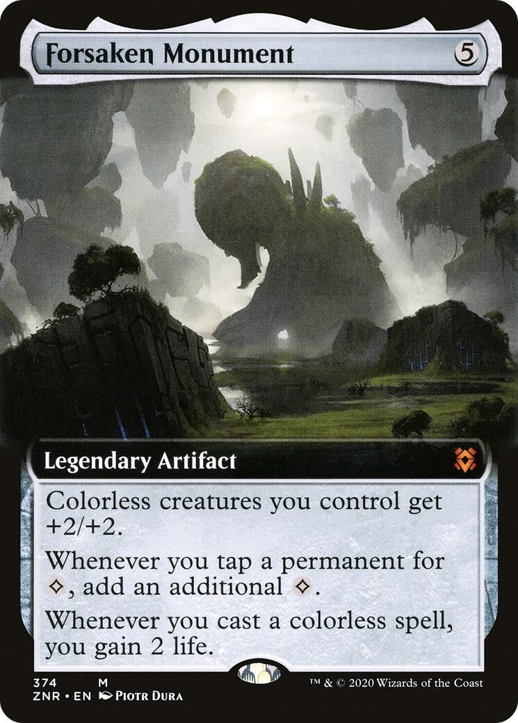 Forsaken Monument Extended Art (374) [ZNR]