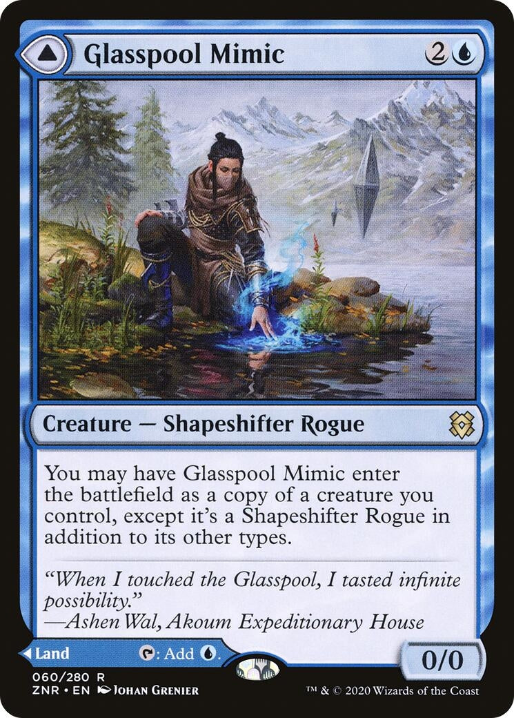 Glasspool Mimic (60) [ZNR]