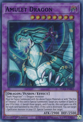 Amulet Dragon Blue (DLCS-EN005) [DLCS]