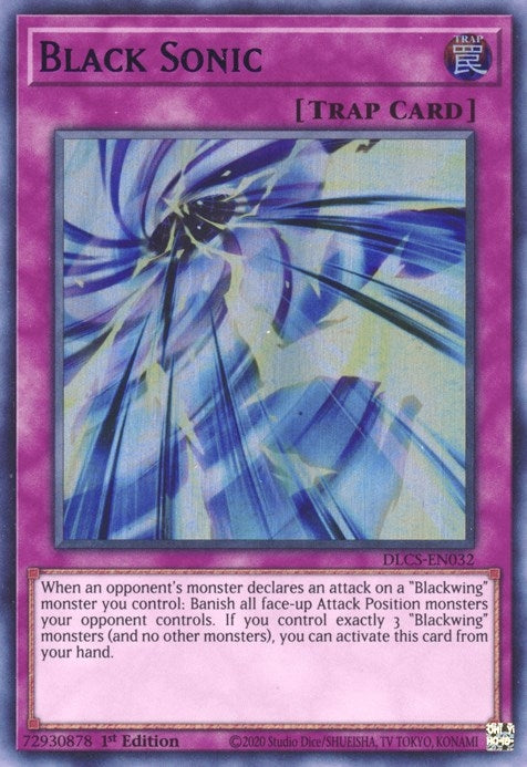 Black Sonic Blue (DLCS-EN032) [DLCS]