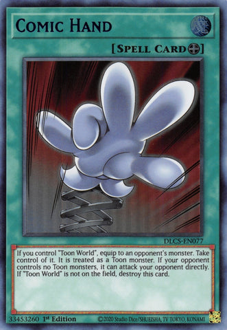 Comic Hand Blue (DLCS-EN077) [DLCS]