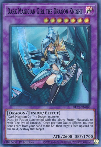 Dark Magician Girl the Dragon Knight Green (DLCS-EN006) [DLCS]