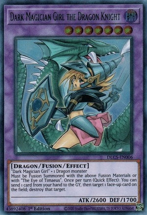 Dark Magician Girl the Dragon Knight Alternate Art (DLCS-EN006) [DLCS]